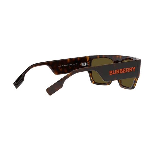 NEW BURBERRY BE4397U MICAH 3002/73 HAVANA AVIATOR MEN SUNGLASSES BE4397U 300273 - Picture 4 of 6